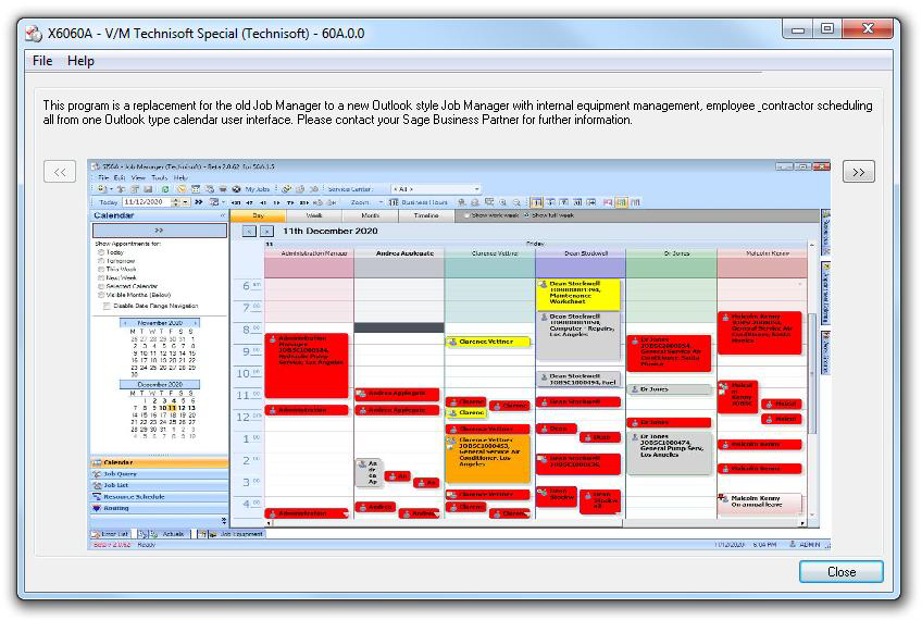 Sample Advanced Scheduling Introductory Program