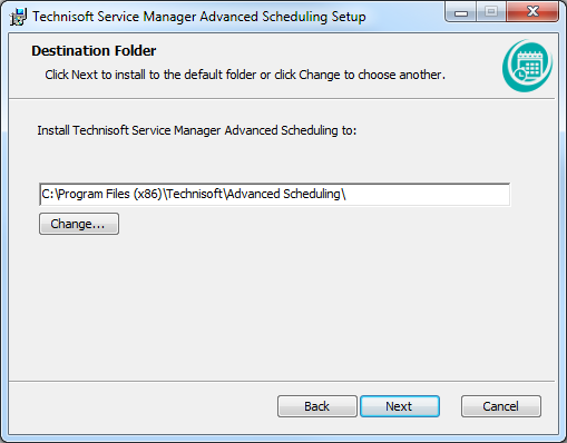 Advanced Scheduling Advanced Settings