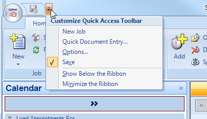 Quick Access Toolbar